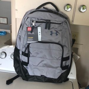Gray UA backpack